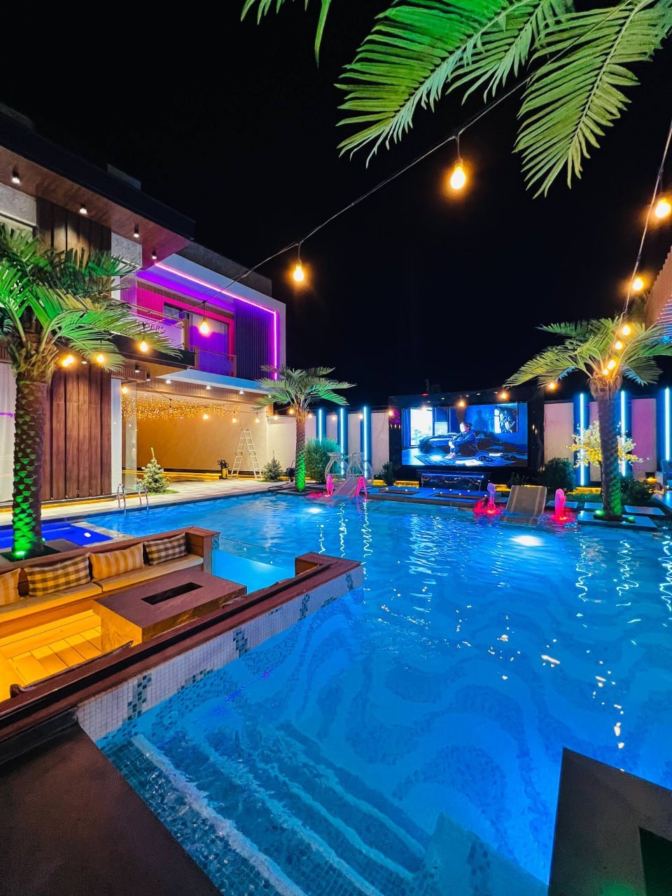 274 New Anvar HI TECH dacha in Charvak — Swimming pool, Sauna (photo 2)