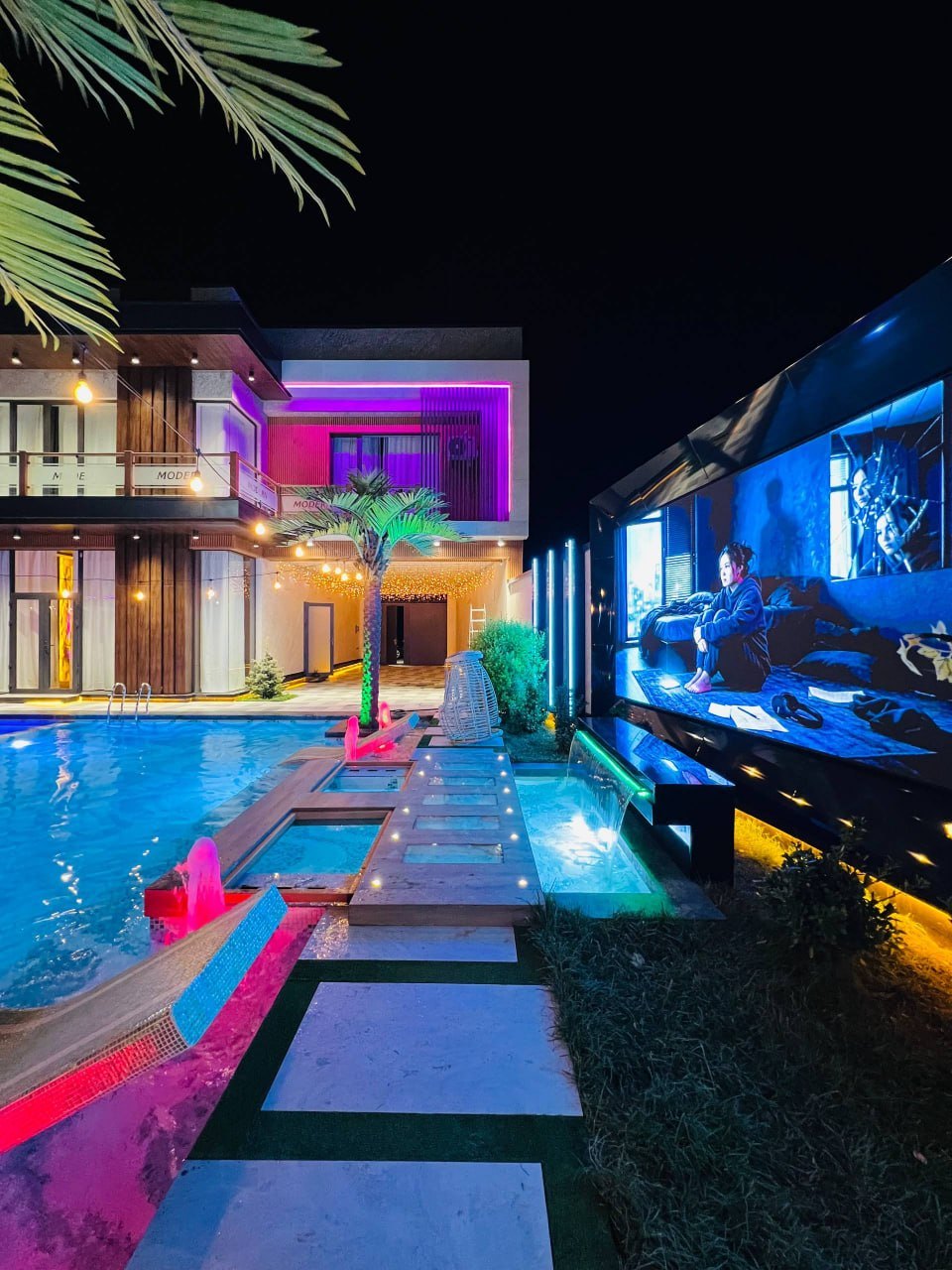 274 New Anvar HI TECH dacha in Charvak — Swimming pool, Sauna (photo 3)