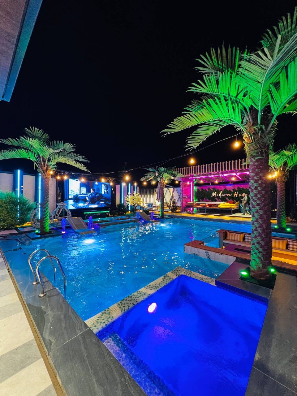 274 New Anvar HI TECH dacha in Charvak — Swimming pool, Sauna